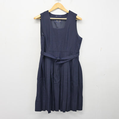 【中古】神奈川県 相模中学校 女子制服 3点 (セーラー服・ジャンパースカート) sf098920