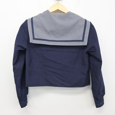 【中古】大阪府 阿武山中学校/旧制服 女子制服 3点 (セーラー服・スカート) sf098928