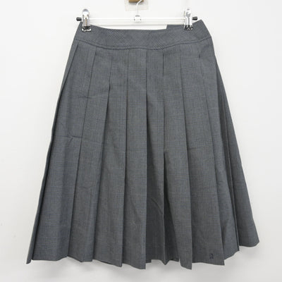 【中古】大阪府 芥川高等学校 女子制服 3点 (ブレザー・スカート) sf098930