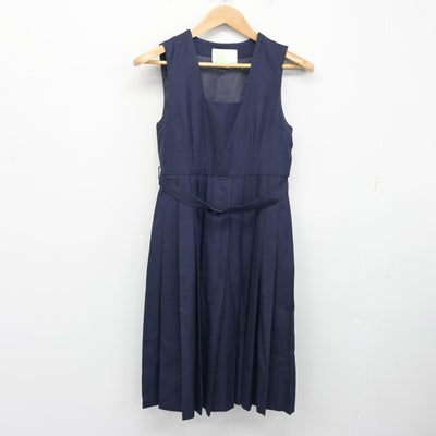 【中古】福岡県 野間中学校/旧制服 女子制服 3点 (セーラー服・ジャンパースカート) sf098936