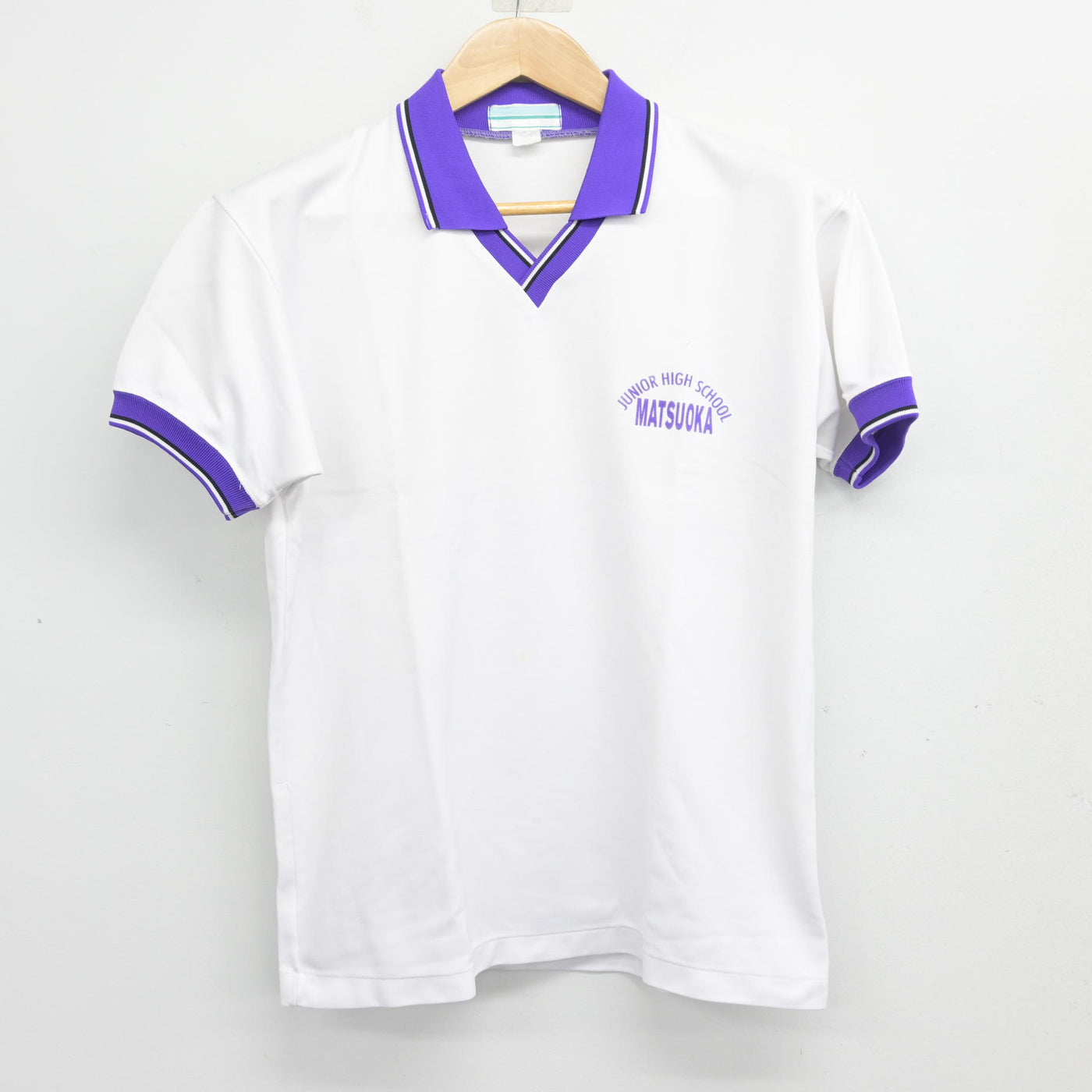 【中古】福井県 松岡中学校 女子制服 1点 (体操服 上) sf098940