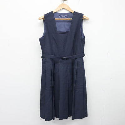 【中古】茨城県 取手第一中学校 女子制服 4点 (セーラー服・ジャンパースカート) sf098943