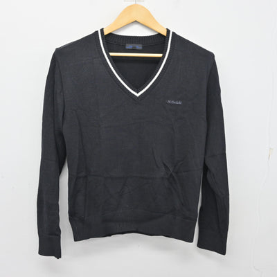 【中古】新潟県 新潟第一高等学校 女子制服 2点 (ニット・シャツ) sf098948