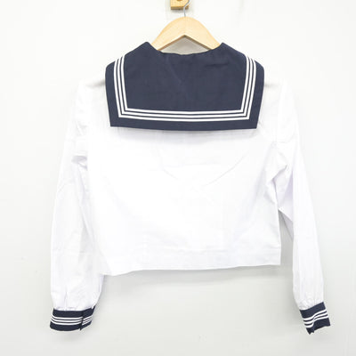 【中古】東京都 駒場高等学校 女子制服 2点 (セーラー服・スカート) sf098951