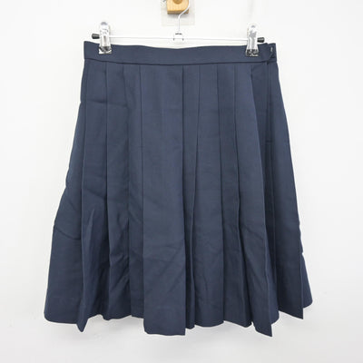 【中古】東京都 駒場高等学校 女子制服 2点 (セーラー服・スカート) sf098951