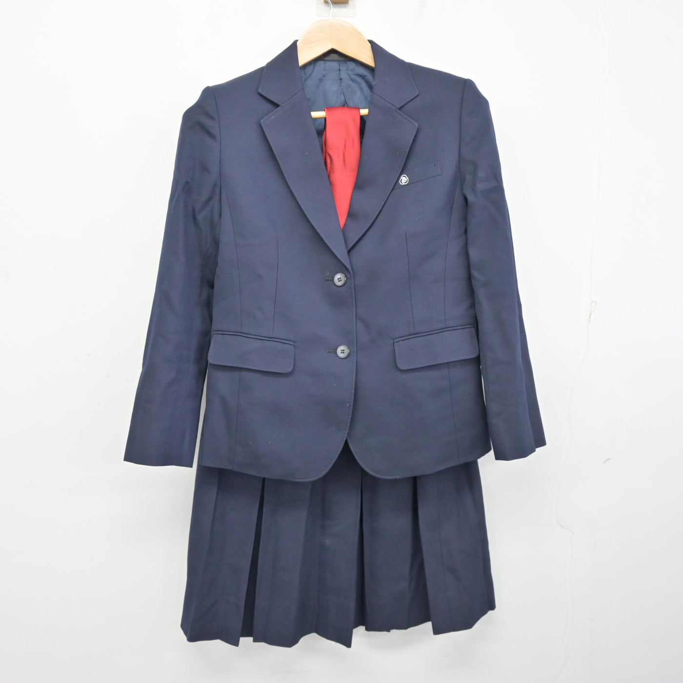 【中古】滋賀県 草津東高等学校 女子制服 3点 (ブレザー・スカート) sf098953