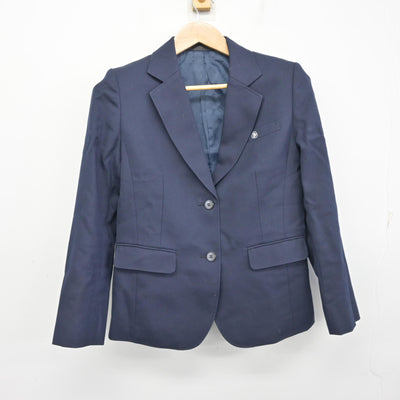 【中古】滋賀県 草津東高等学校 女子制服 3点 (ブレザー・スカート) sf098953
