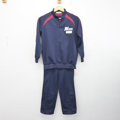 【中古】愛知県 豊南中学校 女子制服 2点 (ジャージ 上・ジャージ 下) sf098969