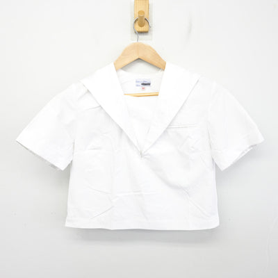 【中古】兵庫県 武庫川女子大学附属中学校・高等学校 女子制服 2点 (セーラー服・スカート) sf098973
