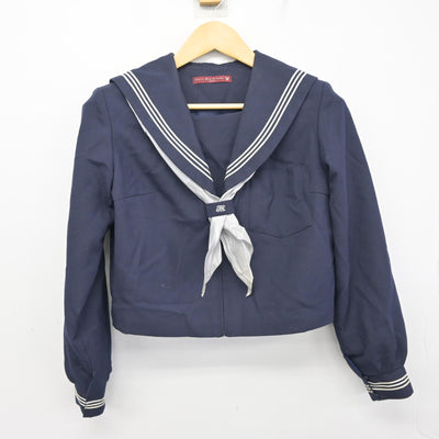 【中古】愛知県 名古屋市立丸の内中学校 女子制服 3点 (セーラー服・スカート) sf098979