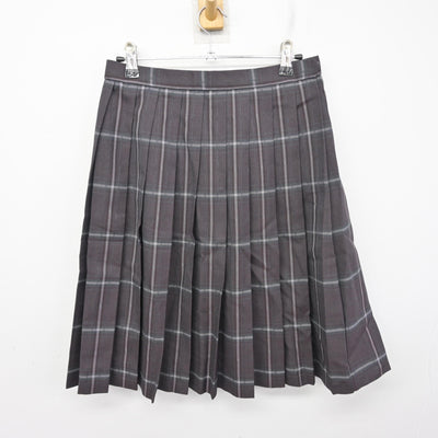 【中古】秋田県 秋田令和高等学校 女子制服 4点 (ブレザー・ニットベスト・スカート) sf098981