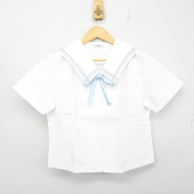 【中古】秋田県 秋田令和高等学校 女子制服 3点 (セーラー服・スカート) sf098982