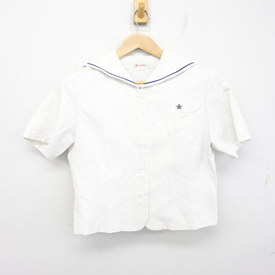 【中古】福岡県 北筑高等学校 女子制服 2点 (セーラー服・スカート) sf098987