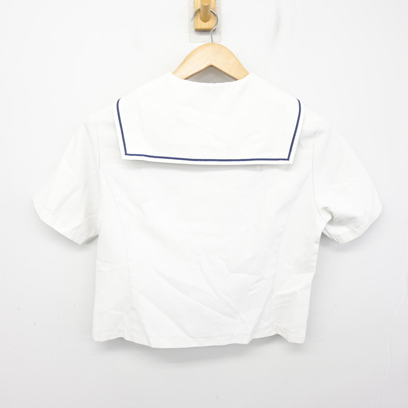 【中古】福岡県 北筑高等学校 女子制服 2点 (セーラー服・スカート) sf098987