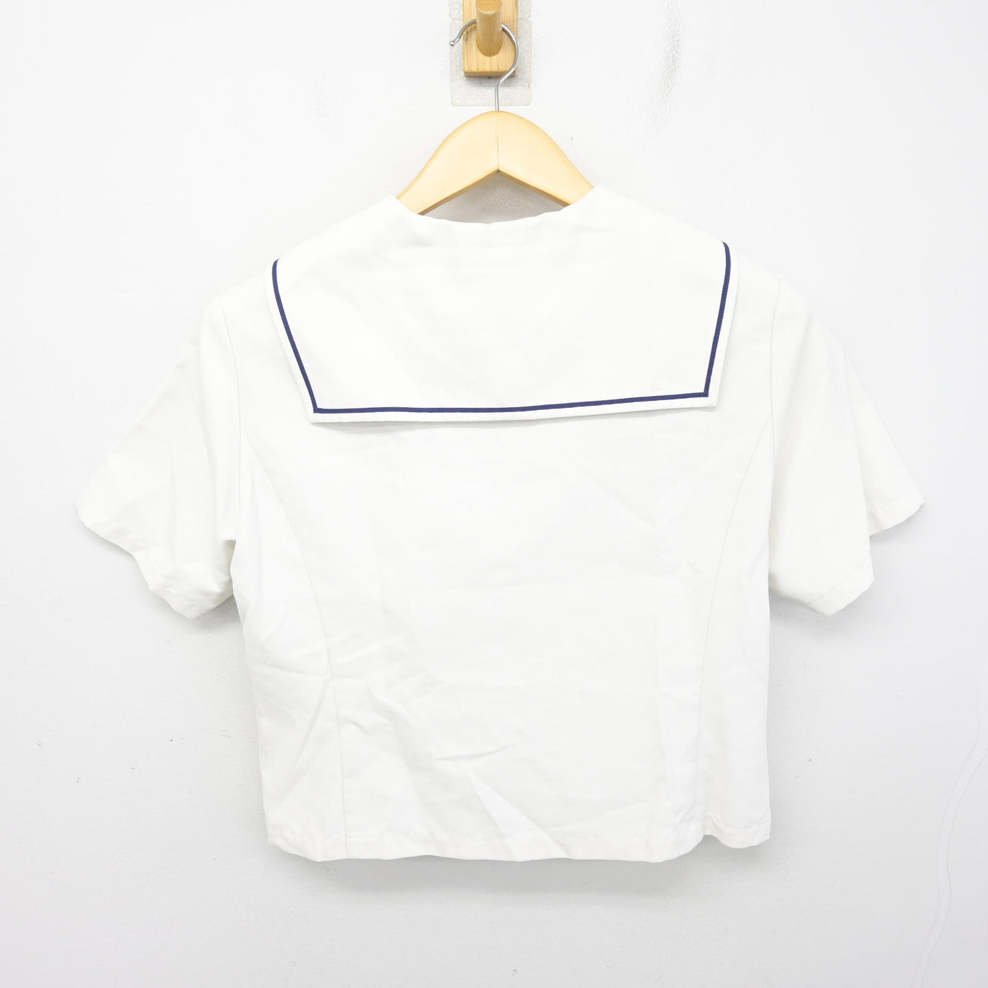 【中古】福岡県 北筑高等学校 女子制服 2点 (ニット・セーラー服) sf098988