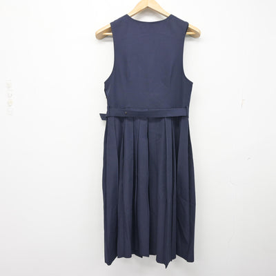 【中古】福岡県 北九州市内中学標準服/旧制服 女子制服 1点 (ジャンパースカート) sf098990