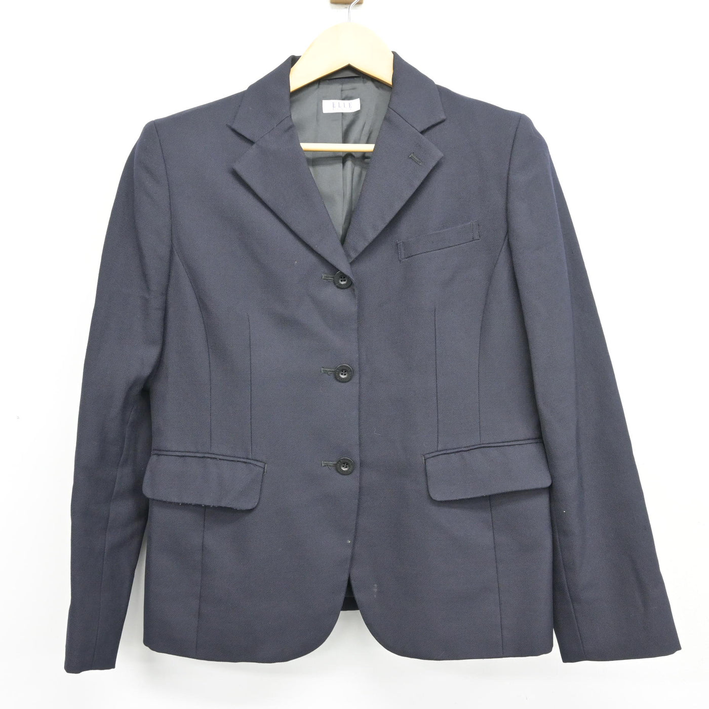 【中古】福岡県 中村学園女子高等学校 女子制服 2点 (ブレザー・スカート) sf098998
