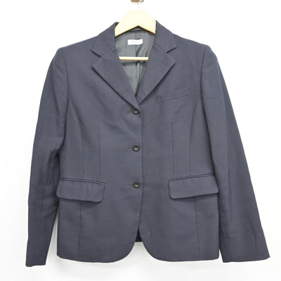 【中古】福岡県 中村学園女子高等学校 女子制服 2点 (ブレザー・スカート) sf098998
