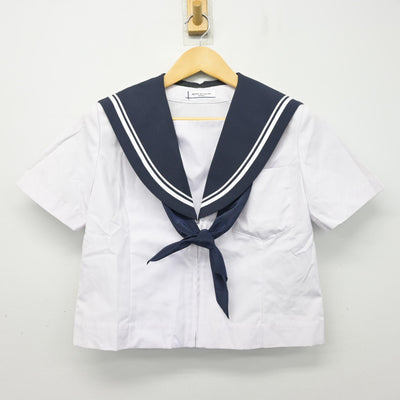 【中古】愛知県 森孝中学校 女子制服 3点 (セーラー服・スカート) sf099001