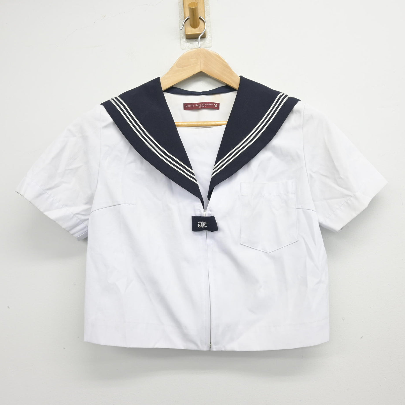 【中古】愛知県 丸の内中学校 女子制服 3点 (セーラー服・スカート) sf099004