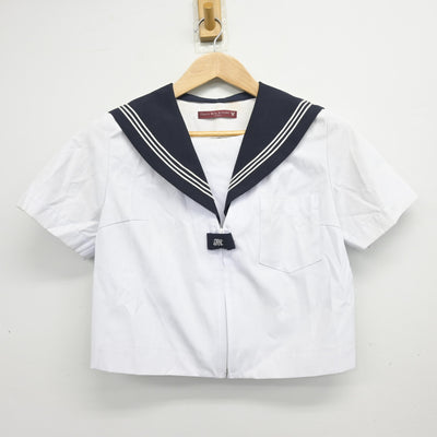 【中古】愛知県 丸の内中学校 女子制服 3点 (セーラー服・スカート) sf099004