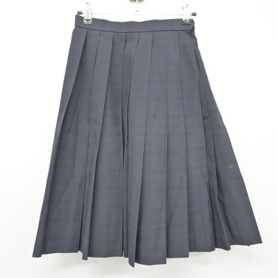 【中古】福岡県 須恵高等学校 女子制服 2点 (ブラウス・スカート) sf099009