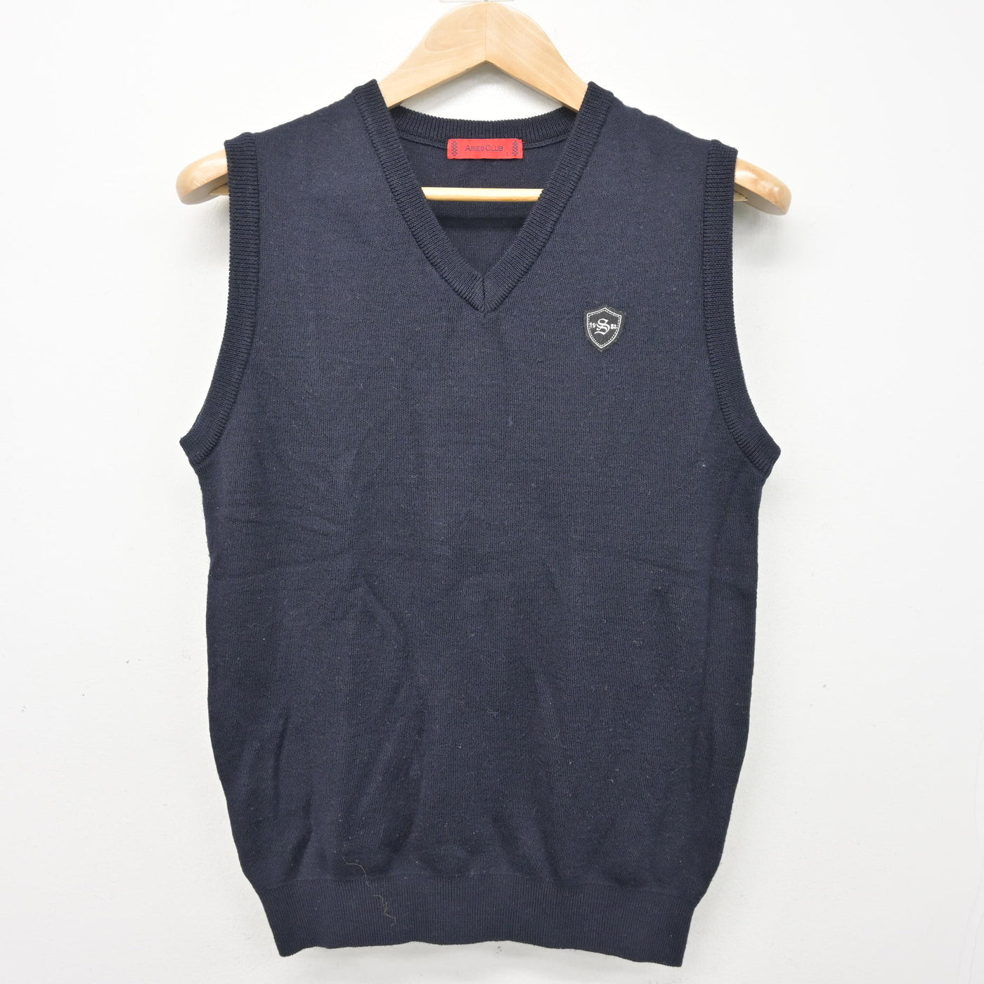 【中古】福岡県 須恵高等学校 女子制服 2点 (ニットベスト・ニットベスト) sf099011