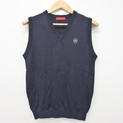 【中古】福岡県 須恵高等学校 女子制服 2点 (ニットベスト・ニットベスト) sf099011