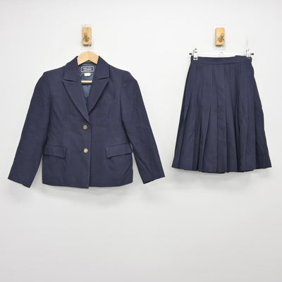 【中古】埼玉県 大宮高等学校 女子制服 2点 (ブレザー・スカート) sf099015