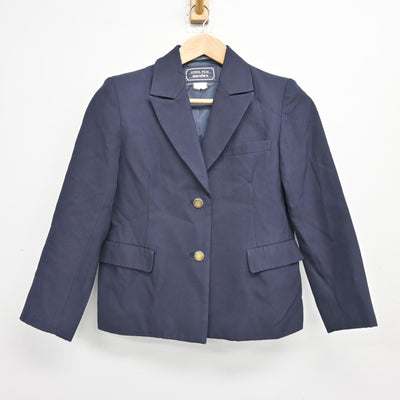【中古】埼玉県 大宮高等学校 女子制服 2点 (ブレザー・スカート) sf099015