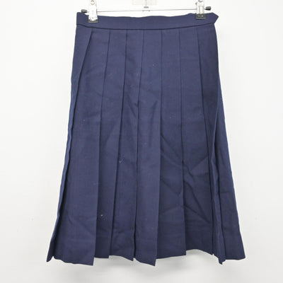 【中古】神奈川県 鵠沼女子高等学校 女子制服 3点 (ブレザー・ベスト・スカート) sf099027