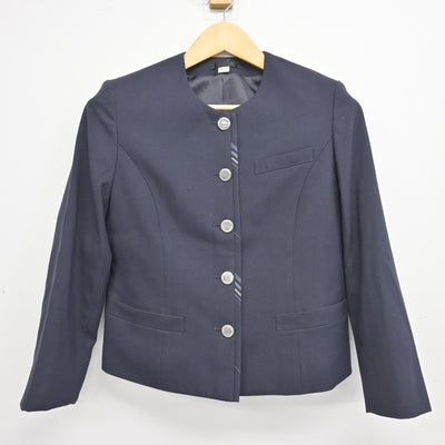 【中古】熊本県 甲佐中学校 女子制服 2点 (ブレザー・ブラウス) sf099032