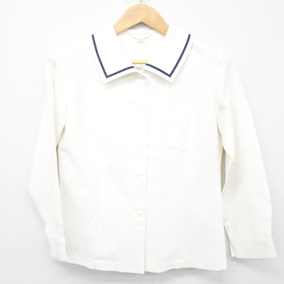 【中古】熊本県 甲佐中学校 女子制服 2点 (ブレザー・ブラウス) sf099032