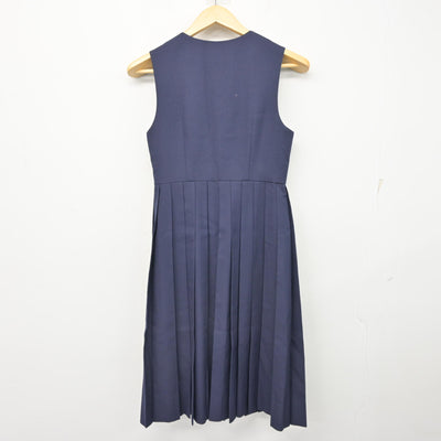 【中古】熊本県 嘉島中学校 女子制服 3点 (セーラー服・ジャンパースカート) sf099035