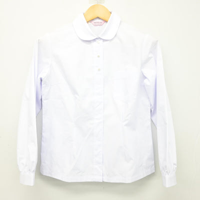 【中古】熊本県 嘉島中学校 女子制服 2点 (シャツ・ジャンパースカート) sf099036