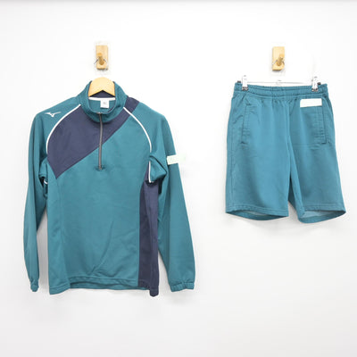 【中古】広島県 沼田高等学校 女子制服 2点 (ジャージ 上・体操服 下) sf099041