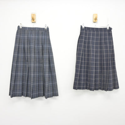 【中古】 学校名不明 女子制服 2点 (スカート・スカート) sf099042