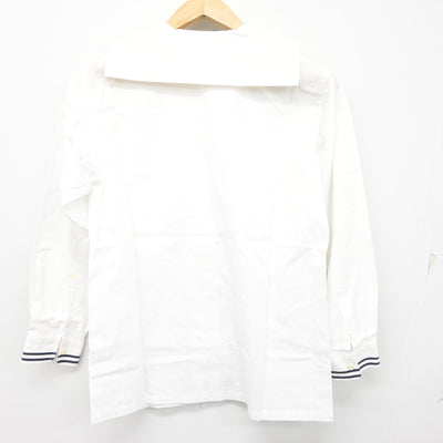 【中古】岡山県 就実高等学校 女子制服 2点 (ニット・ブラウス) sf099048