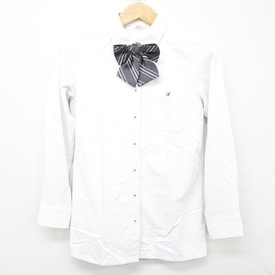 【中古】福岡県 古賀竟成館高等学校 女子制服 3点 (ブレザー・シャツ) sf099059