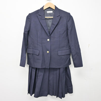 【中古】埼玉県 大宮高等学校 女子制服 2点 (ブレザー・スカート) sf099062