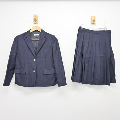 【中古】埼玉県 大宮高等学校 女子制服 2点 (ブレザー・スカート) sf099062
