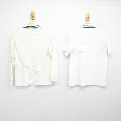 【中古】埼玉県 淑徳与野中学校・高等学校 女子制服 2点 (体操服 上・体操服 上) sf099081