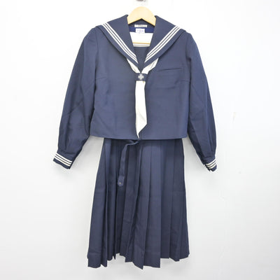 【中古】 千葉県 八木が谷中学校 女子制服 5点 (セーラー服・ジャンパースカート・その他アイテム) sf099083
