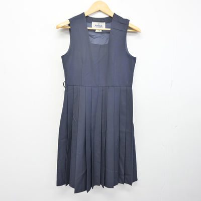 【中古】埼玉県 彦糸中学校 女子制服 2点 (セーラー服・ジャンパースカート) sf099085