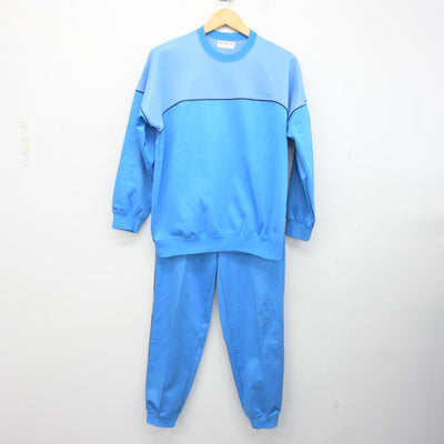 【中古】愛知県 幡豆中学校 女子制服 2点 (ジャージ 上・ジャージ 下) sf099095