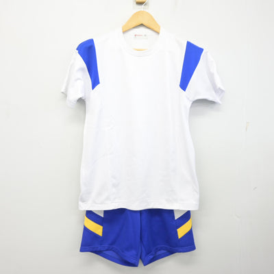 【中古】愛知県 幡豆中学校 女子制服 2点 (体操服 上・体操服 下) sf099096