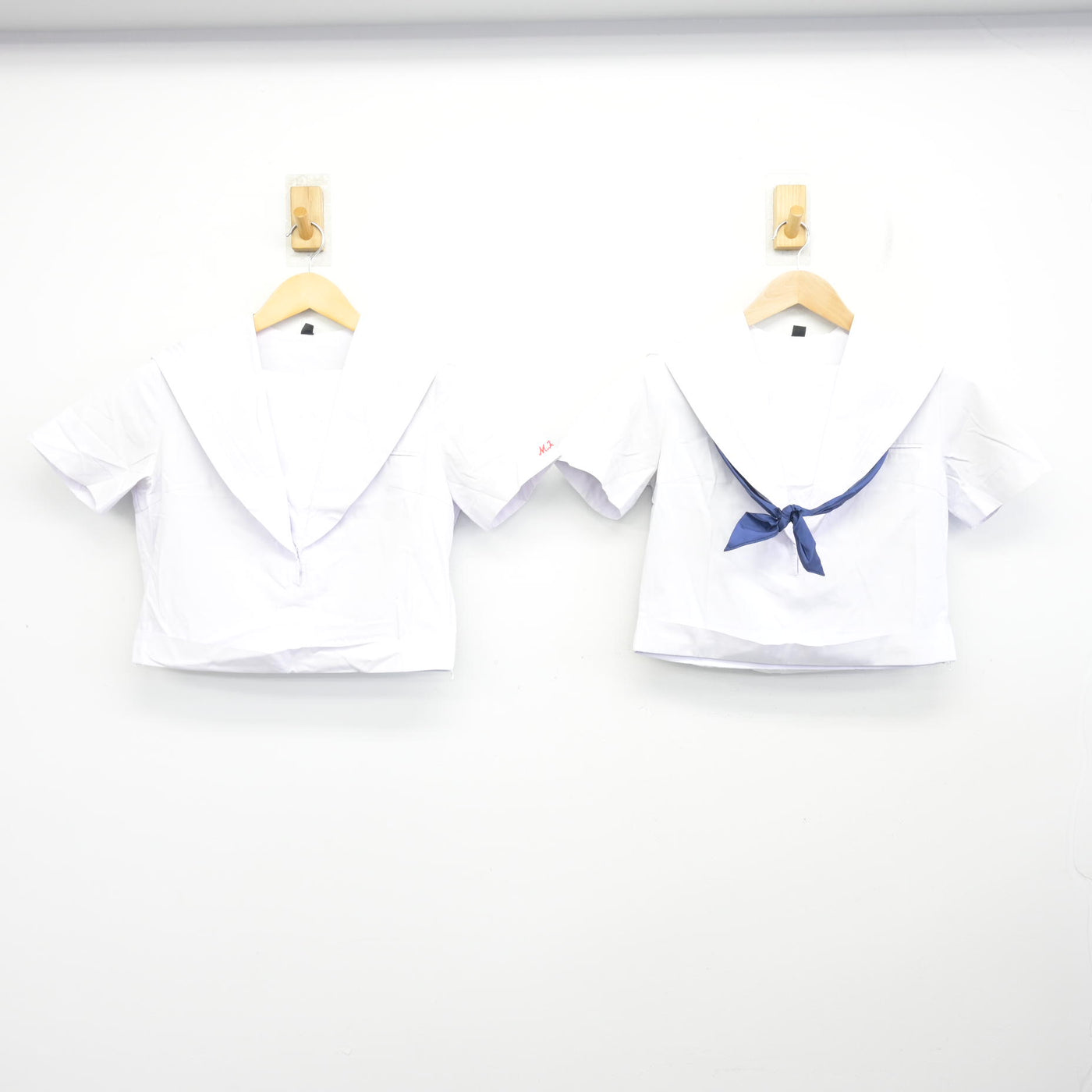 【中古】福岡県 京都高等学校 女子制服 4点 (セーラー服・スカート) sf099144