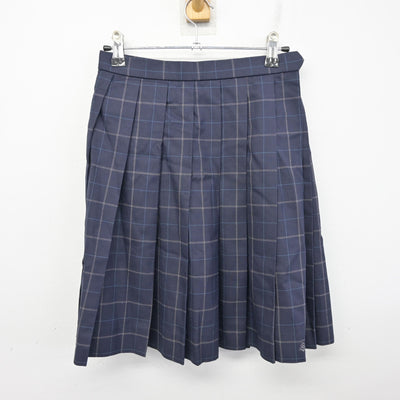 【中古】埼玉県 志木高等学校 女子制服 4点 (ブレザー・ニットベスト・スカート) sf099163