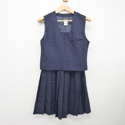【中古】埼玉県 南浦和中学校 女子制服 3点 (ブレザー・ベスト・スカート) sf099165