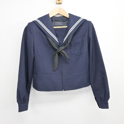 【中古】愛知県 横須賀中学校 女子制服 3点 (セーラー服・セーラー服) sf099170